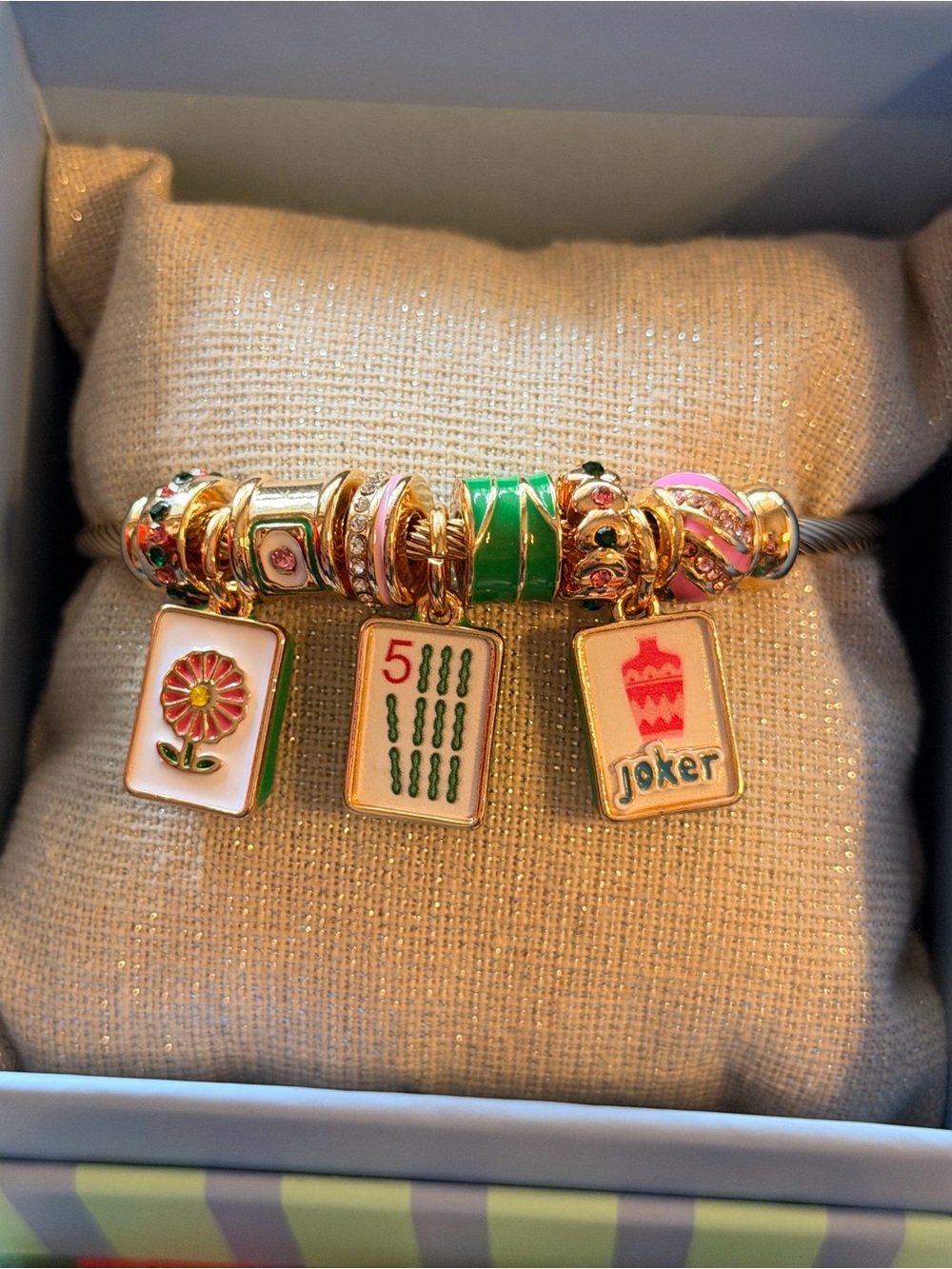 Lucky Mahjong Bracelet - One Size Fits All - Piper K - Picture 3 of 4